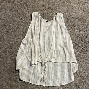 free people tie top